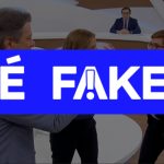 É #FAKE que Renata Lo Prete e Haddad brigaram em programa de TV; post usa IA e impulsiona site de investimento de alto risco